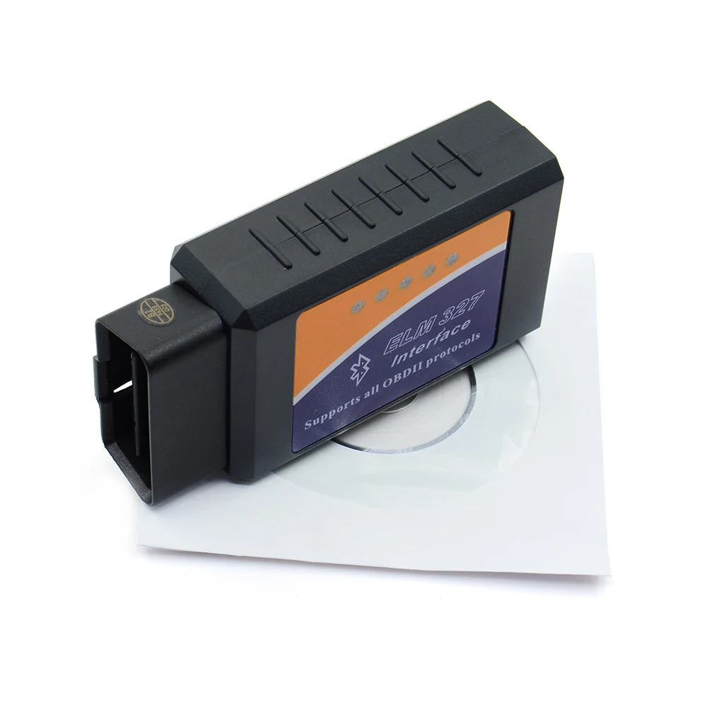 Автомобильный диагностический сканер ELM327 OBD2 V2.1 Bluetooth беспроводной Elm 327