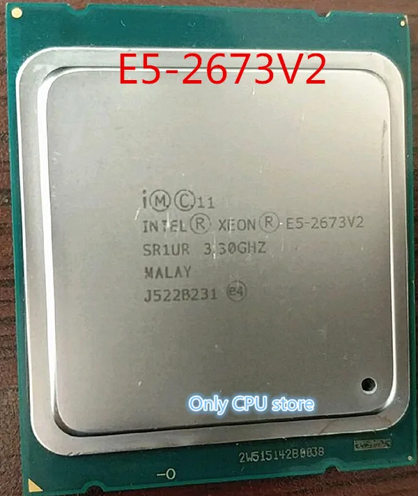 Оригинальный процессор Intel Xeon E5 2673V2 3 30 ГГц 8 ядер 25 Мб LGA2011 2673V2|Процессоры| |