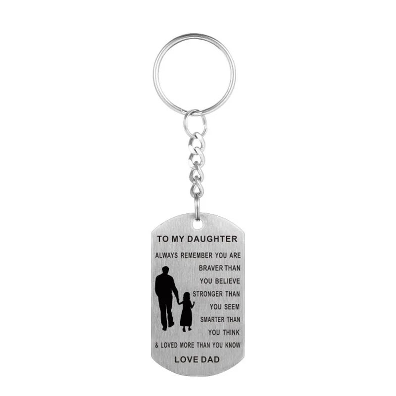 Подвеска из нержавеющей стали для дочери ожерелья моя дочь|love gift|necklace lovedog tag |