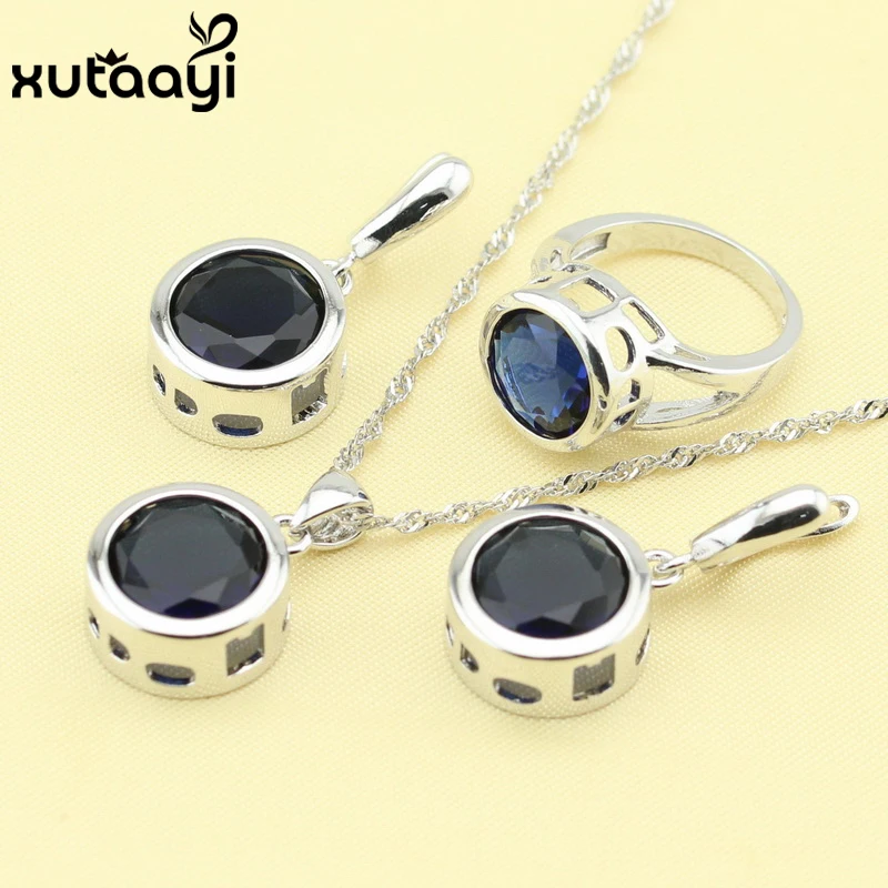 Женский ювелирный комплект из колье серёг и браслета|jewelry sets for women|silver jewelry setfashion