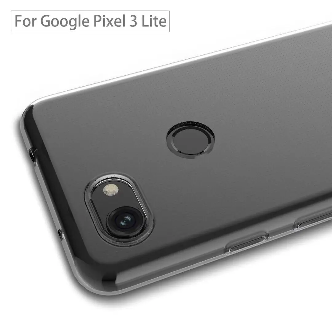 Ультратонкий Прозрачный мягкий ТПУ чехол для Google Pixel 3A XL силиконовый тонкий