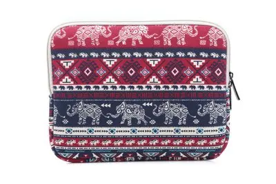 Baby elephant red Новые Длинные рукава тряпичная Сумочка Сумка для планшета Чехол для iPad Air 2 Pro 9,7 10,5 11 крышка для Xiaomi huawei samsung lenovo tab - Цвет: Baby elephant red