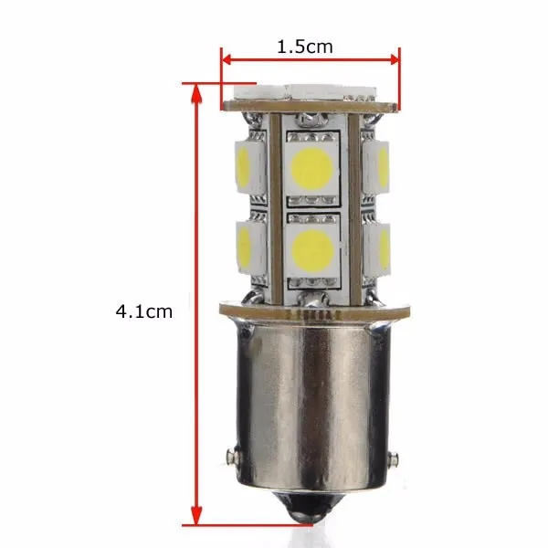 12V 1156 BA15S P21W 13-светодиодный 5050 SMD WhiteCar задний стоп-сигнал светильник лампа дропшиппинг