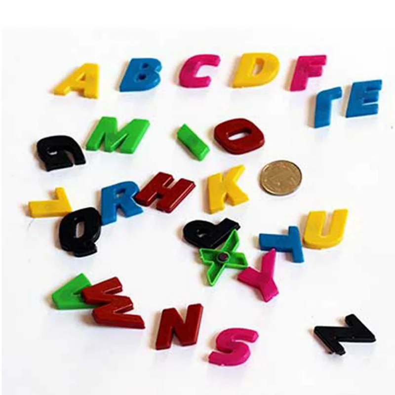 Gift Set Magnets Teaching Alphabet Of 42 Colorful Magnetic Fridge Letters &amp Numbers Education Learn Cute Kid Baby Toy | Игрушки и