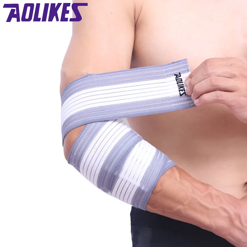 AOLIKES 1 шт. высокий эластичный бинт Обёрточная бумага баскетбольные руки сжатия