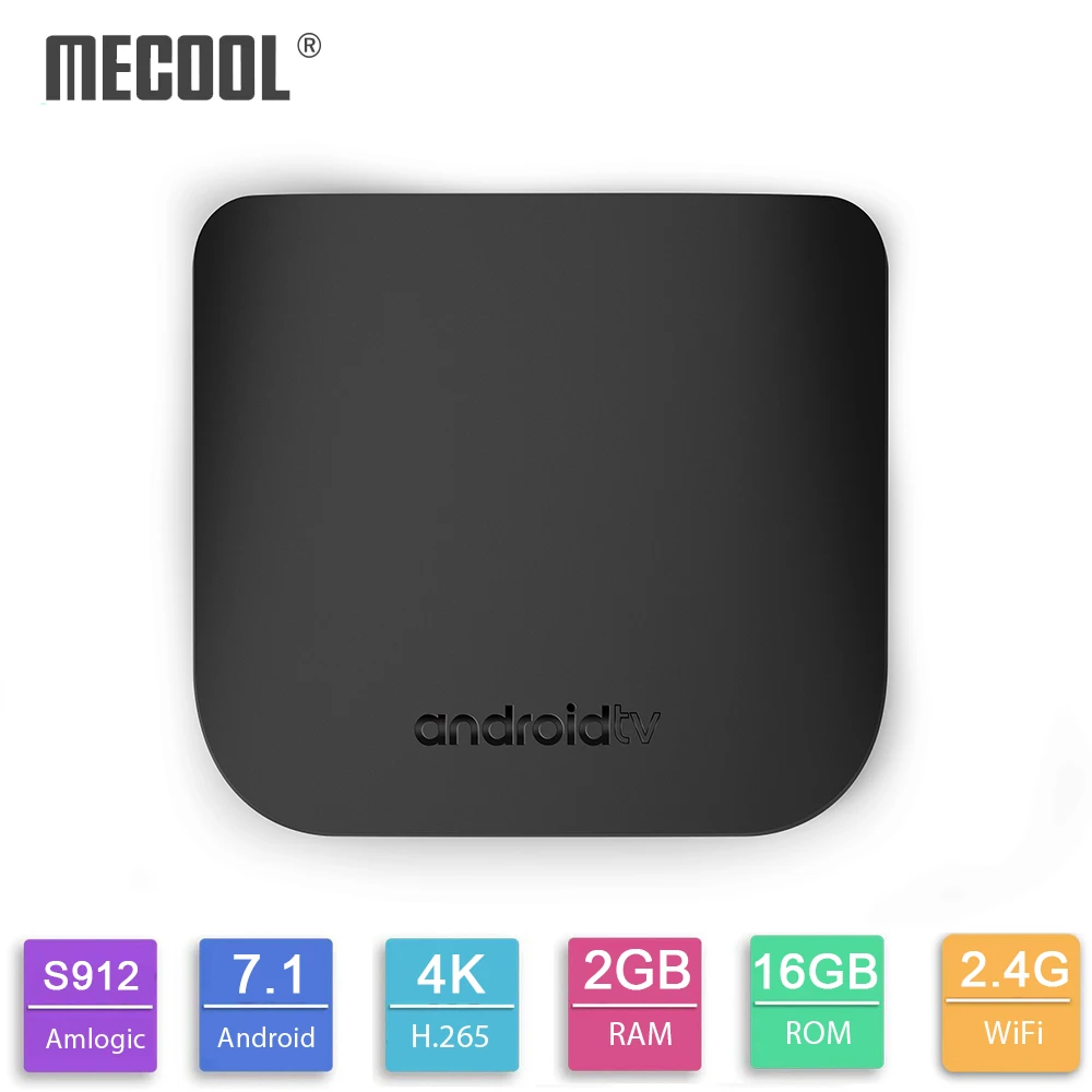 MECOOL M8S PLUS L Smart tv Box Android Amlogic S912 Восьмиядерный 2 Гб ОЗУ 16 4 ГБ WiFi медиаплеер к H.265