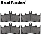 Передние тормозные колодки для KAWASAKI ZX6R ZZR600 ZX7R ZX9R GPz900R ZRX1100 ZRX1200R ZRX1200S ZX12R VN1500P VN