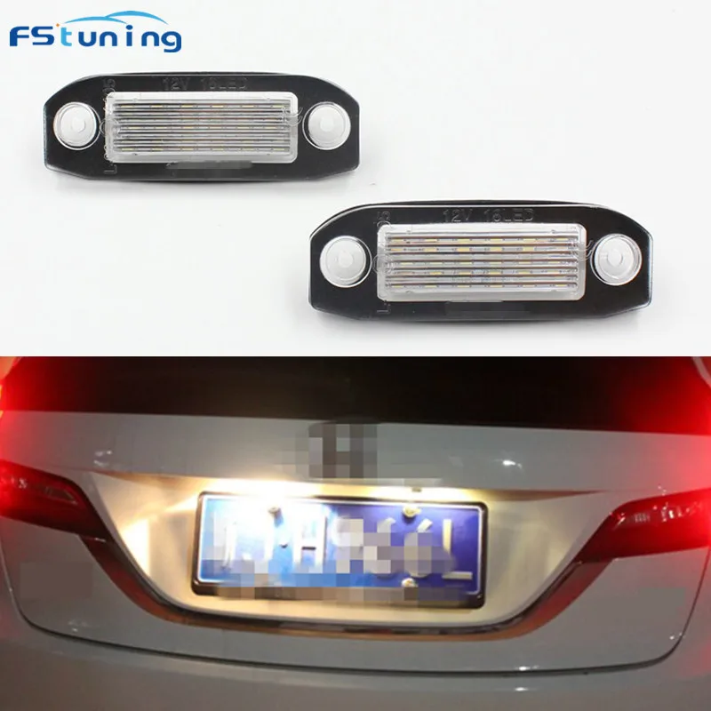 Светодиодный светильник номерного знака FSTUNING 18 для Volvo C30 C70 S80 V70 XC70 S40 V50 S60 V60 XC60