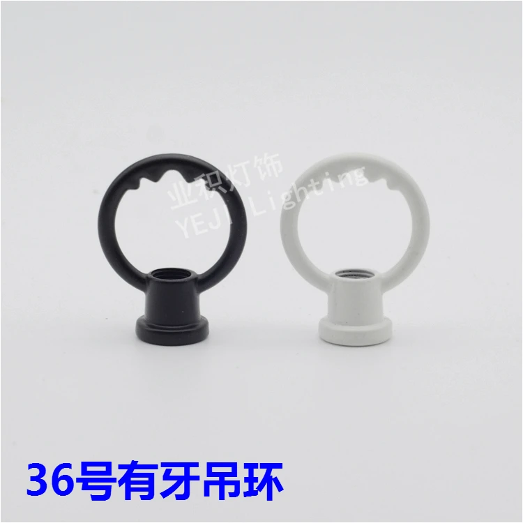 Черное и белое кольцо с зубцами NO.36 нагрузка на крюке замкнутый крюк аксессуары