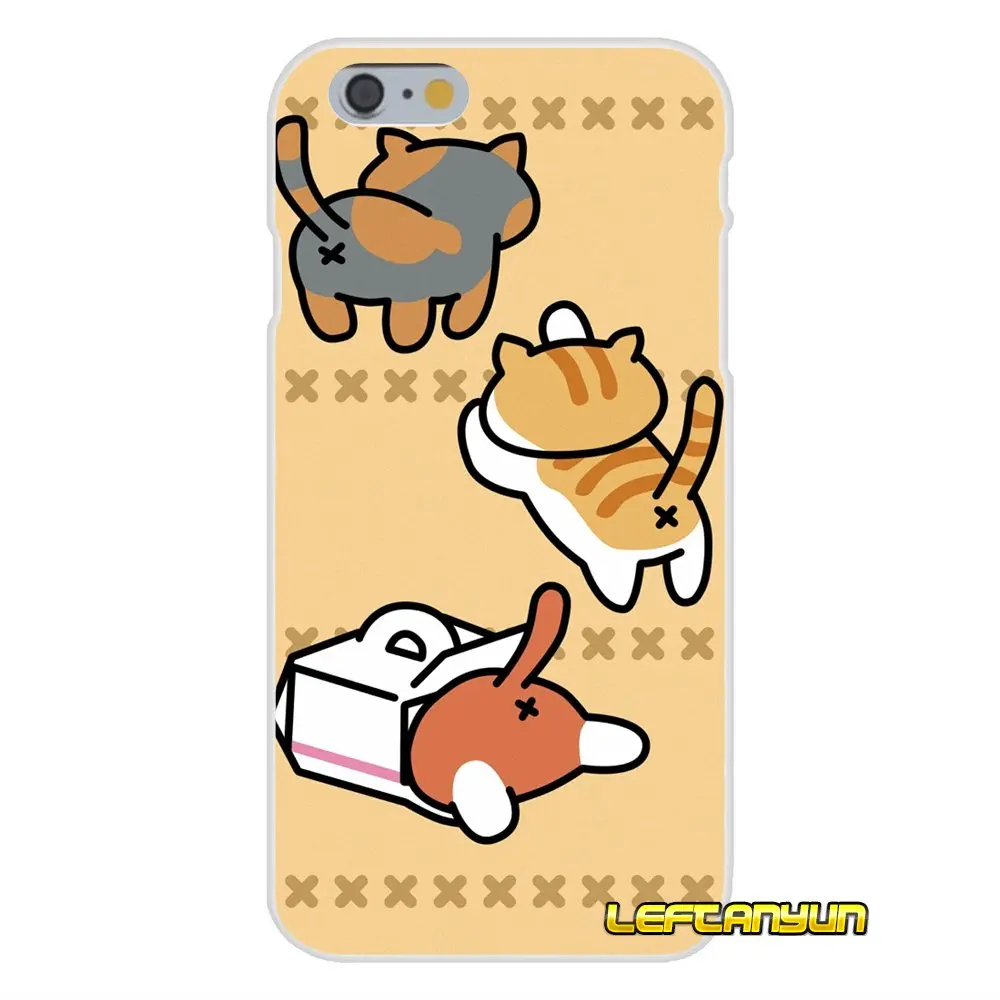 Милый Неко Atsume Кот Тонкий силиконовый чехол для телефона samsung Galaxy S3 S4 S5 мини S6 S7