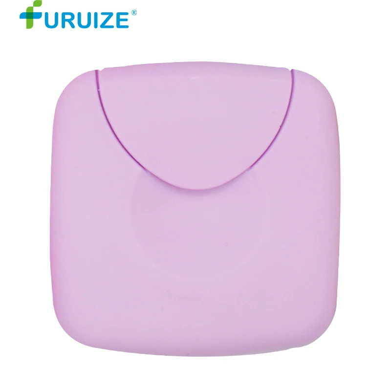 1pcs purple Портативная коробка для тампонов, гигиеническая салфетка, тампоны для хранения, коробка для тампонов, переносные вагины для путешествий - Цвет: 1pcs purple