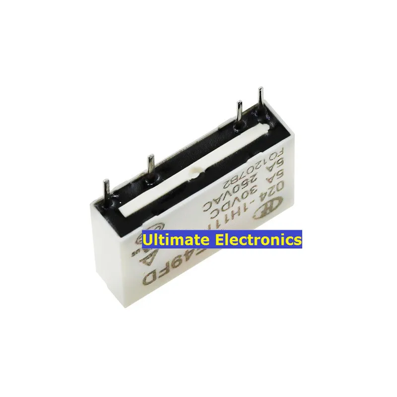 10 шт. с | HF49FD-024-1H11T 4 фута 5A JZC-49F-024-1H1T Электронные компоненты и принадлежности