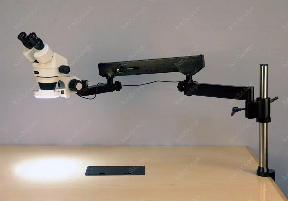 Шарнирный Arm Микроскоп-AmScope поставки 3 5x-180X бинокулярный шарнирный кронштейн