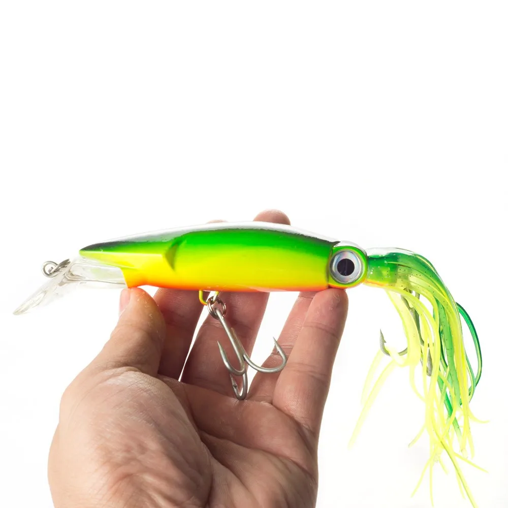Sealurer Новый Рыбалка приманки Минноу Crankbait 23 см/40 г снасти 6 Цвет доступны Squid