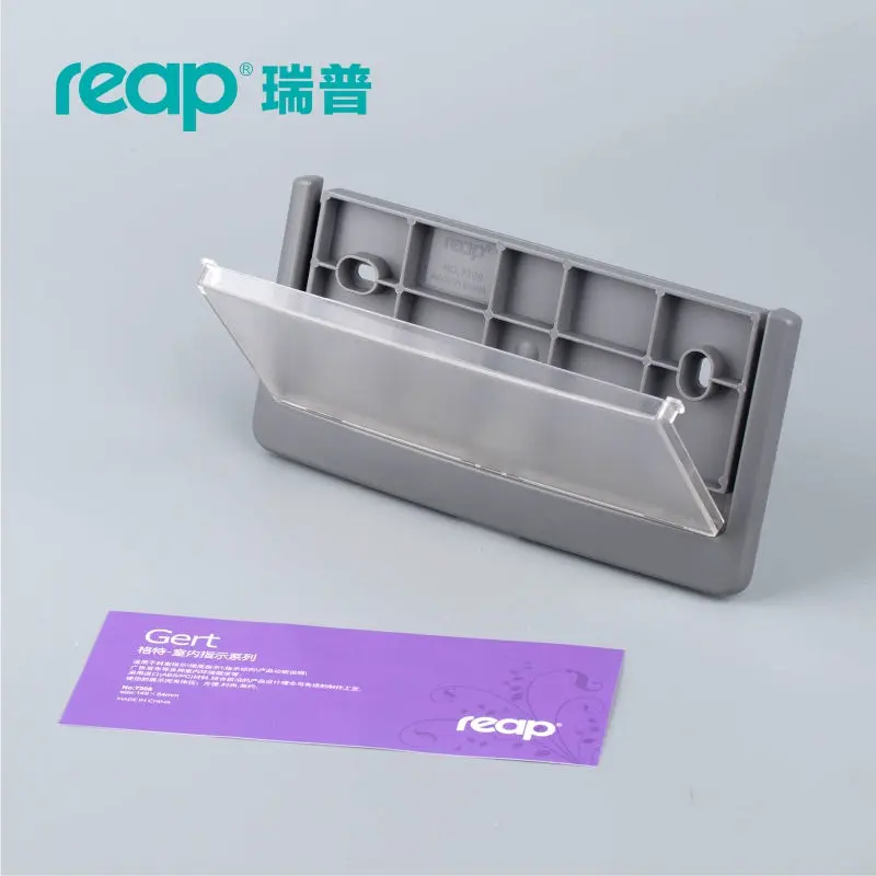 5-pack Reap 3208 Gert 149*64 мм ABS/PC служебный значок для помещения настенное крепление наклейка держатель знака дисплей информационный плакат знак на дверь