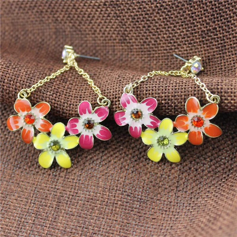 XQ zinc alloy stars moon asymmetrical long chain tassel earrings fashion women wedding accessories Korean new 2019 | Украшения и