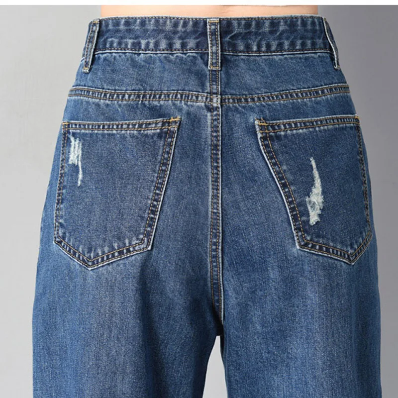 Брюки от известного бренда новинка 2019 оригинальные рваные Поцарапанные до