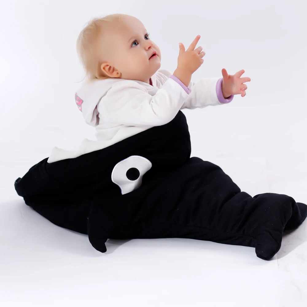 Акула спальные мешки Новорожденные зимние детские коляски одеяло пеленать