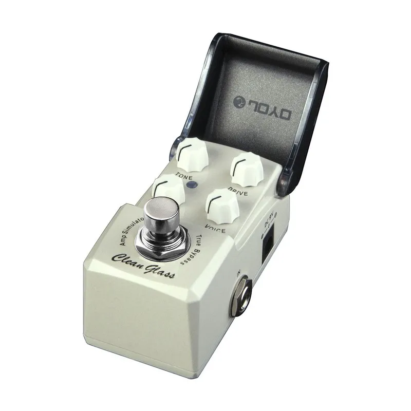JOYO JF-307 Чистая Стеклянная педаль для гитары процессор симулятор Amp мини-педаль