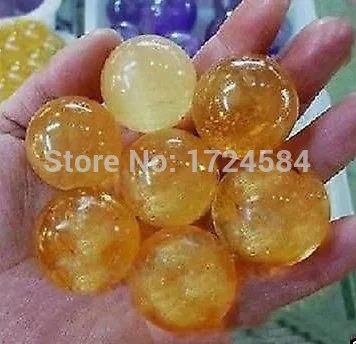 

Бесплатная доставка 13d0Oa7pcs 40a натуральный цитрин Кальцит Кварцевый Кристалл Сферический шар Healin