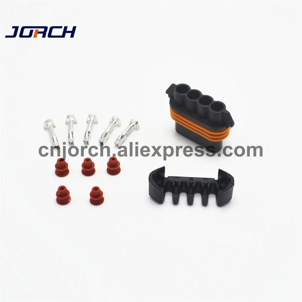 50 комплектов 4 контактный водонепроницаемый разъем delphi auto Connector 12162144 для Holden Barina