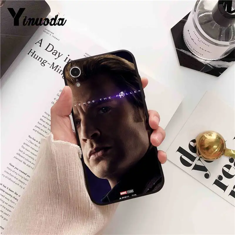 Чехол для телефона Yinuoda Marvel Avengers League End iPhone 5 5Sx 6 7 7plus 8Plus X XS MAX XR 10 11 pro