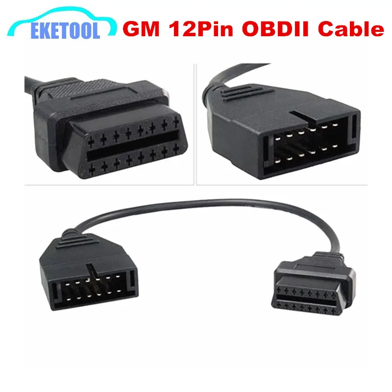 Качественный лучший Соединительный кабель для GM 12 Pin OBD OBDII автомобильный адаптер