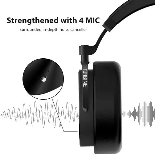 Оригинальный Bluedio T5 беспроводной Bluetooth 4 2 стерео наушники гарнитура складные