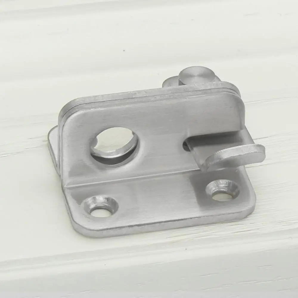 Дверные защелки из нержавеющей стали замок с защитой от кражи Болтовая Пряжка