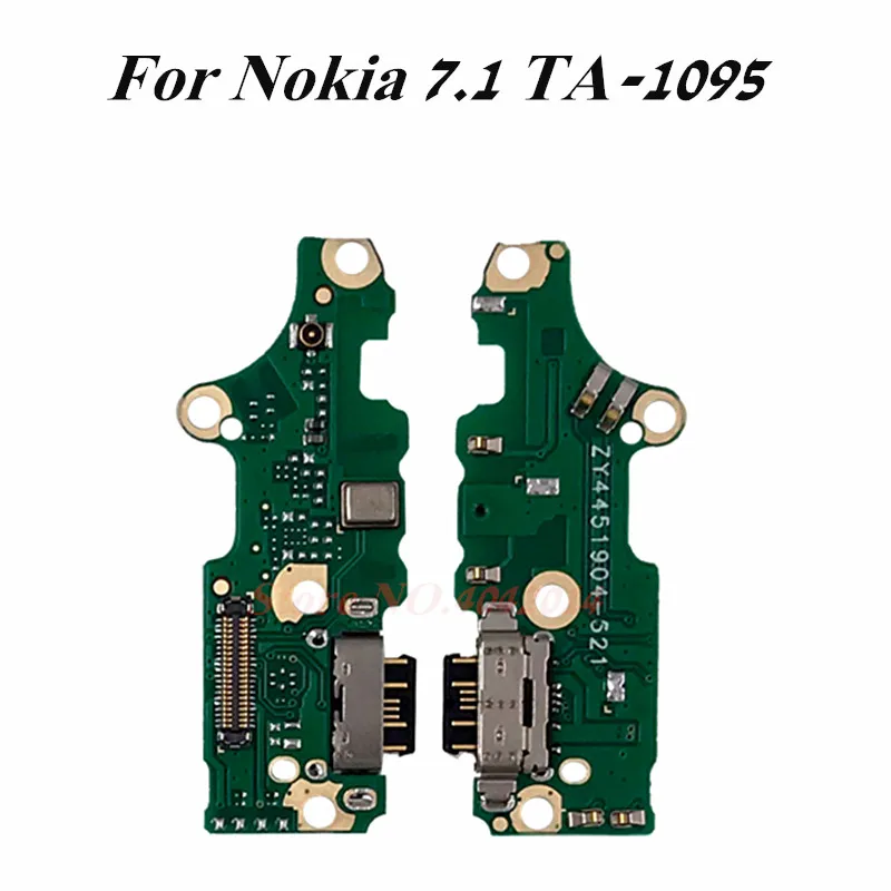 1 шт. оригинальный зарядный USB порт + гибкий кабель для микрофона Nokia 7 TA 1095 замена