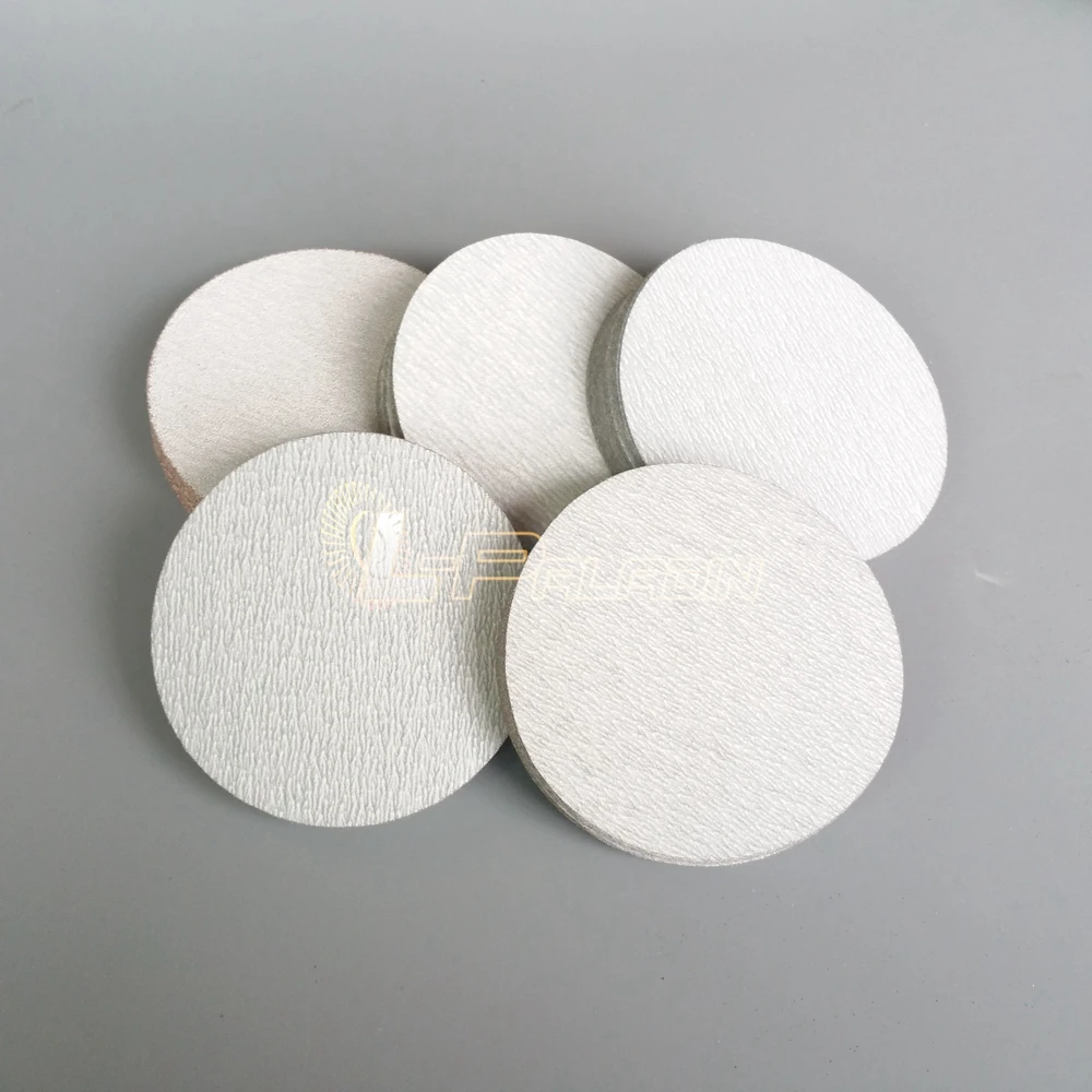 Абразивный шлифовальный диск 5 &quot белая Сухая наждачная бумага полировка