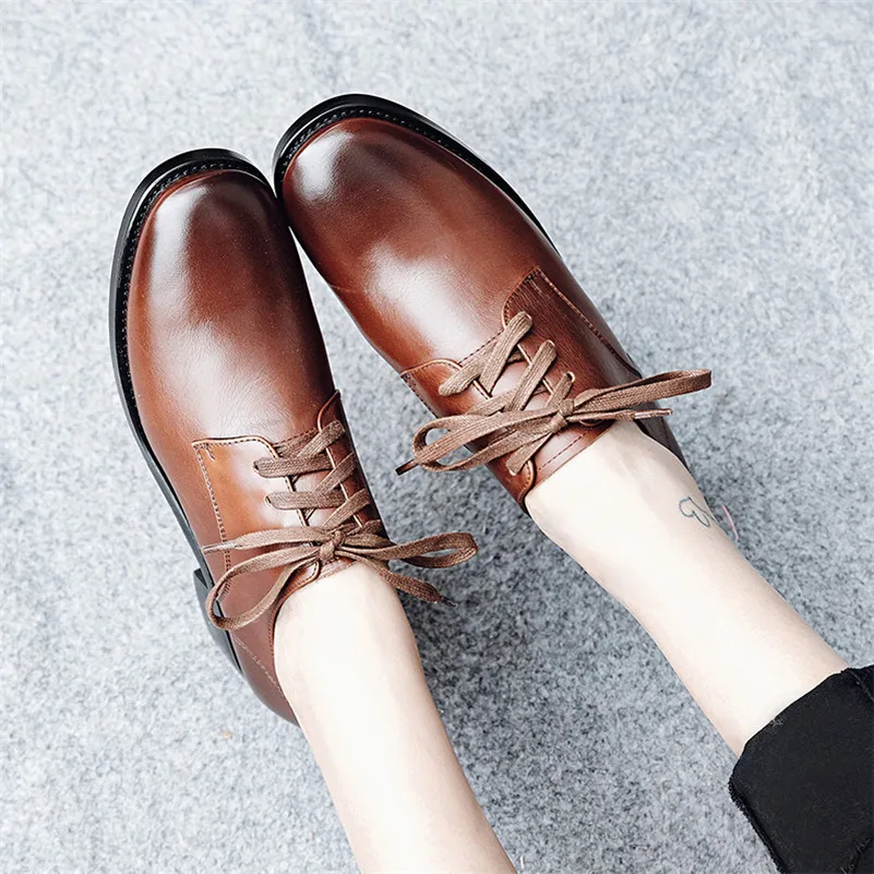 Женские туфли-лодочки FEDONAS винтажные туфли на высоком каблуке из натуральной