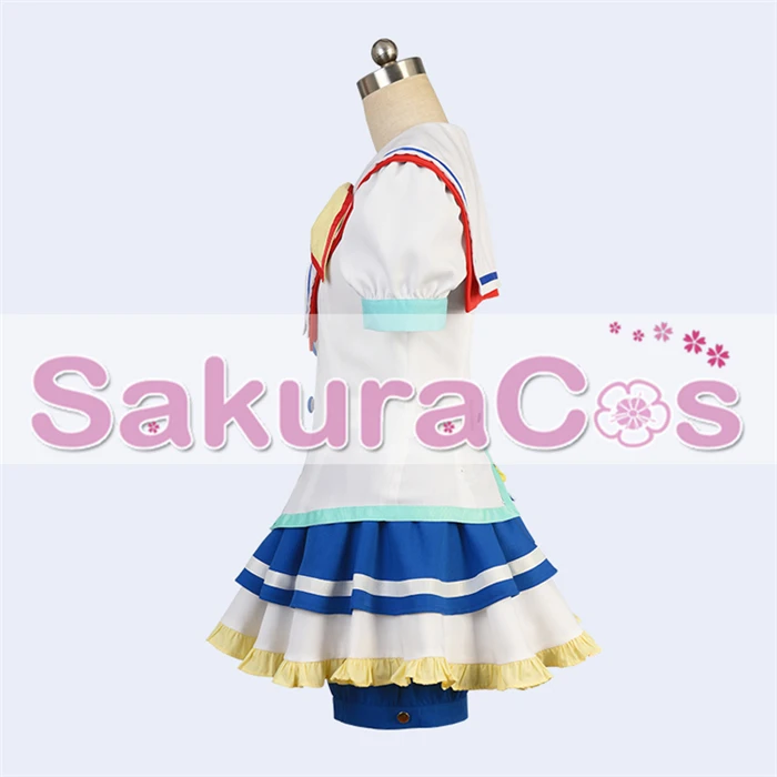 

Костюм для косплея love live sunshine Aqours Kunikida Han, платье + повязка на голову + носки