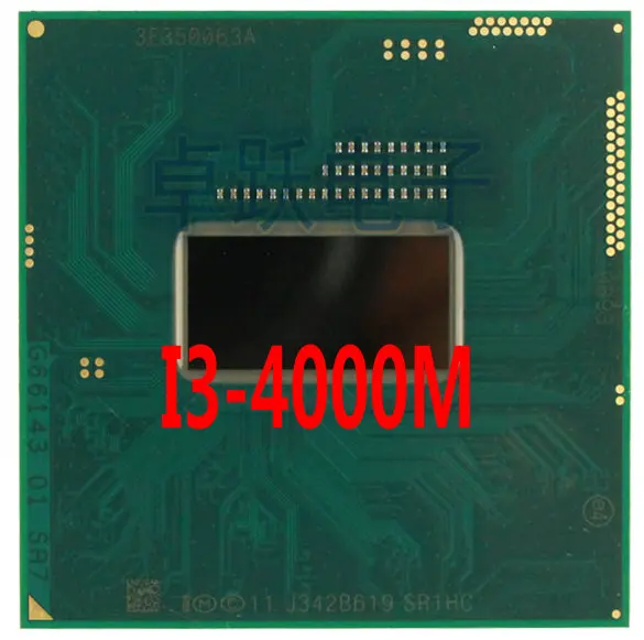 Процессор Intel I3 4000M SR1HC официальная версия 2 4 ГГц/3 м HM86 HM87 разные детали бесплатная