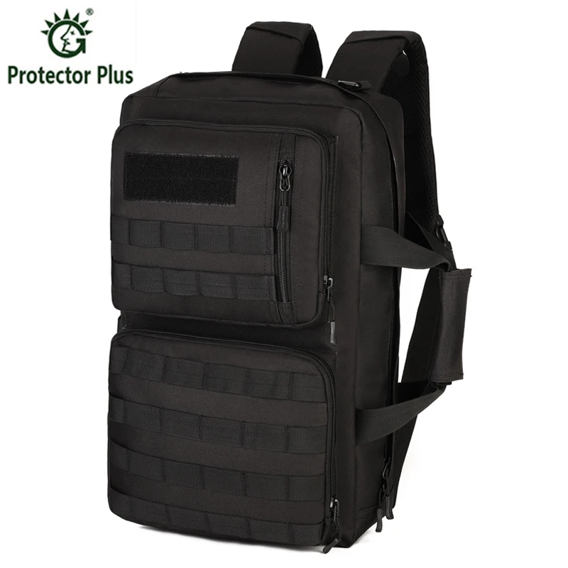 Мужской нейлоновый рюкзак в стиле милитари дорожный ранец на плечо для ноутбука