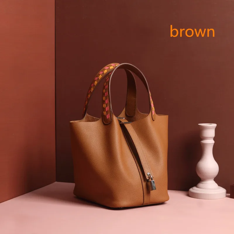 Тканая кожаная корзина для овощей в стиле интернет-знаменитостей 2019 года