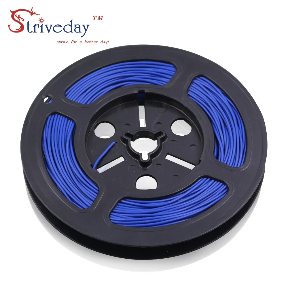 Striveday 30 метров 28AWG UL1007 кабель Электронный провод для внутренней проводки