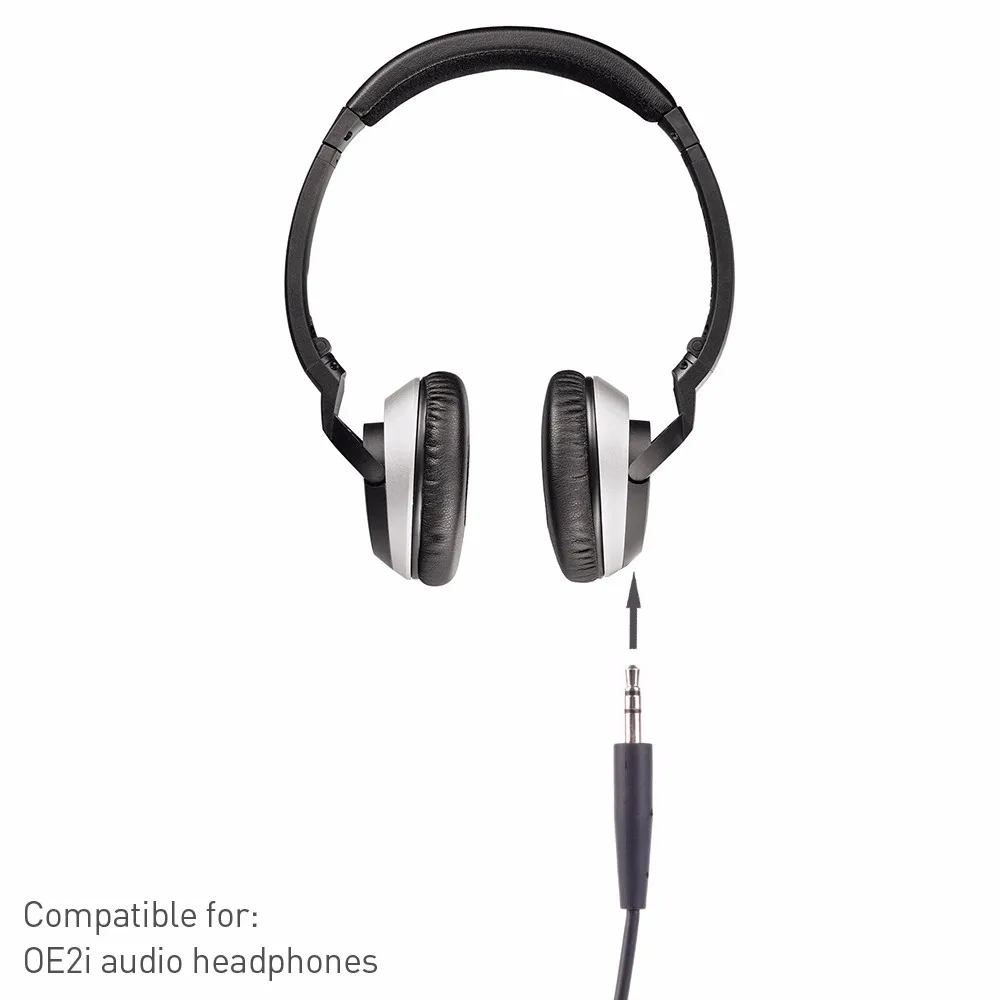 Кабель для наушников Bose QC25 OE2 OE2i шнуры с микрофоном провода дистанционного