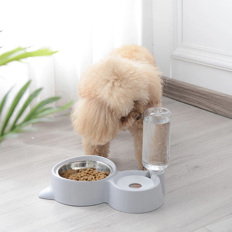 Миска для еды Petshy собак и кошек с бутылкой воды автоматический диспенсер щенков