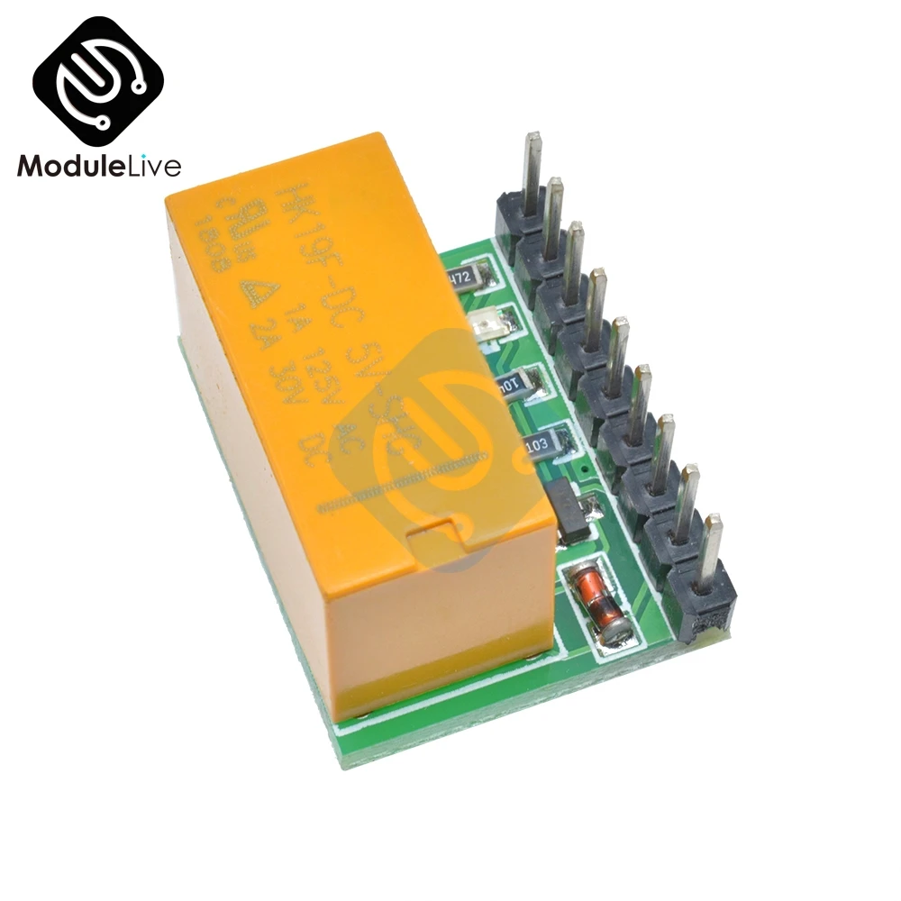 Мини DR21A01 DC 5 в DC 12 В DPDT двойной полюс двойной бросок релейный модуль полярность разворота переключатель доска для Arduino UNO