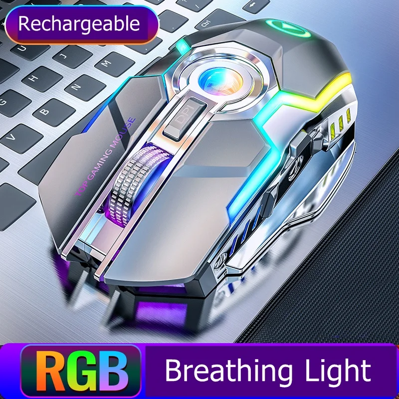 Игровая мышь Yindiao A5 перезаряжаемая USB 2 4 ГГц Esports RGB с подсветкой настольная кнопка