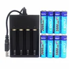 KENTLI 8 шт. AA батарея 3000mWh 1,5 v AA литий-полимерный литий-ионный аккумулятор литий-полимерный аккумулятор + 1 шт. USB Зарядное устройство
