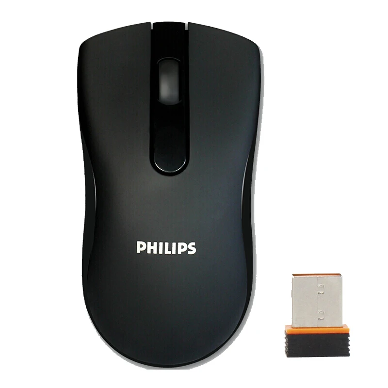 Philips SPK7211 оригинальная оптическая беспроводная мышь 2 4G перезаряжаемая Бесшумная