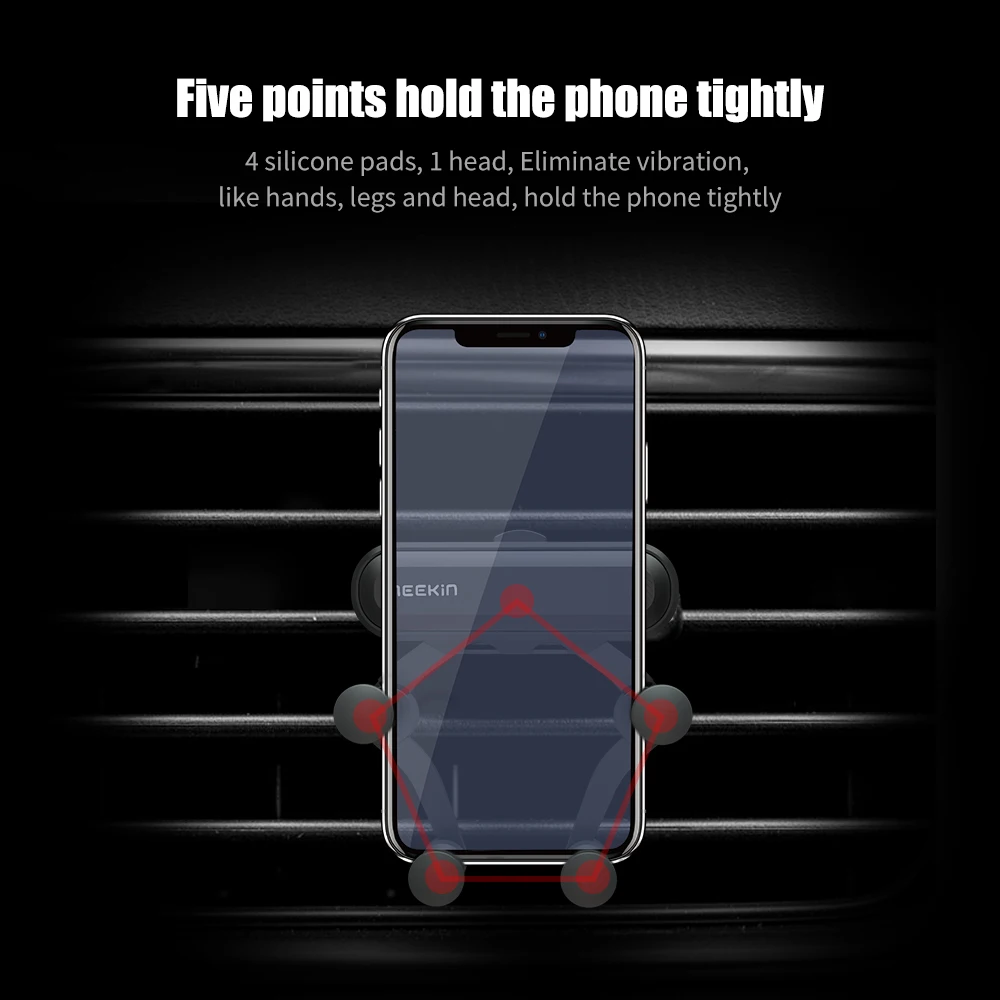 NILLKIN мини автомобильный телефон держатель для iPhone XS Air Vent крепление gps Автомобильный держатель для samsung S10/S10e/S9/Redmi note 7 держатель для смартфона