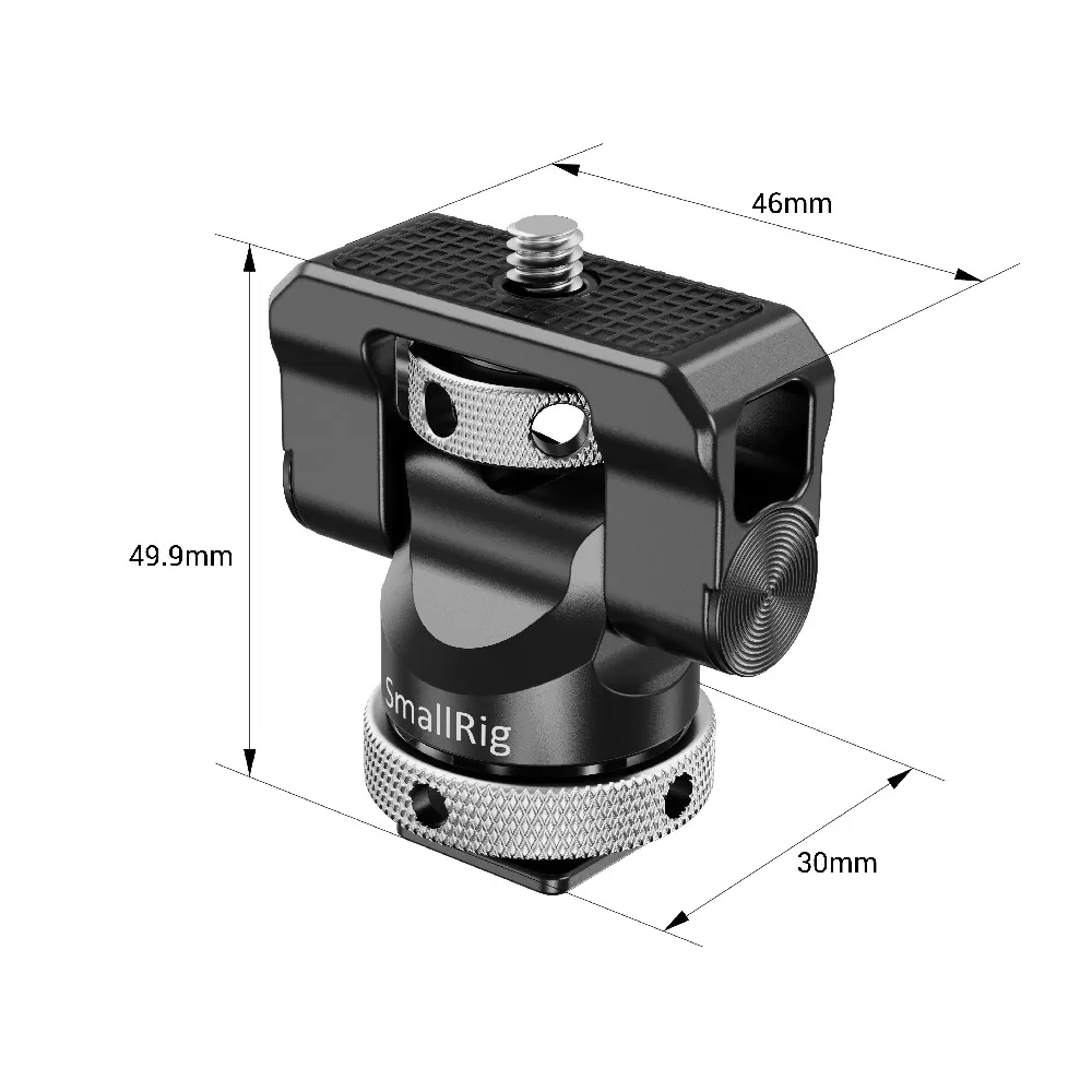 SmallRig универсальный шарнир и наклон монитор крепление с холодным башмаком для