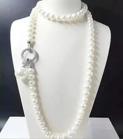 free shipping hot sell 10 11 mm freshwater natural pearl necklace