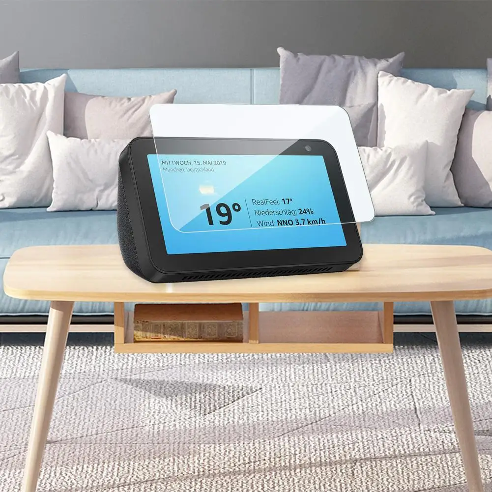 Защитная пленка из закаленного стекла с защитой от царапин для Amazon Echo Show 5 3 шт