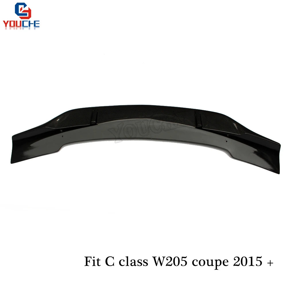 Спойлер R Style для ботинок из углеродного волокна хвостовое крыло Mercedes W205 C205 C Class