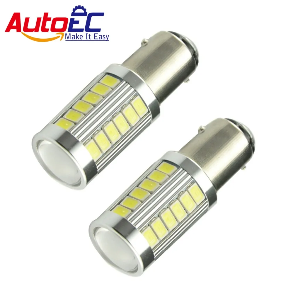 

AutoEC 2x1156 P21W 7056 BA15S 33 smd 5630 5730 Светодиодные Автомобильные стоп-сигналы s-лампы Автомобильные фонари заднего хода дневные ходосветильник # LF48