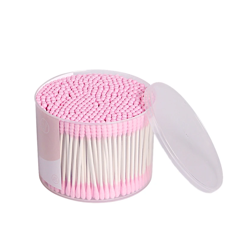 400 шт./кор. Make Up Tool Stick двойная головка спиральная Q Tips Макияж ватные палочки для